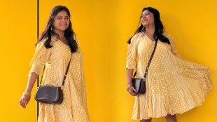 Rasika Vengurlekar Yellow Dress Look