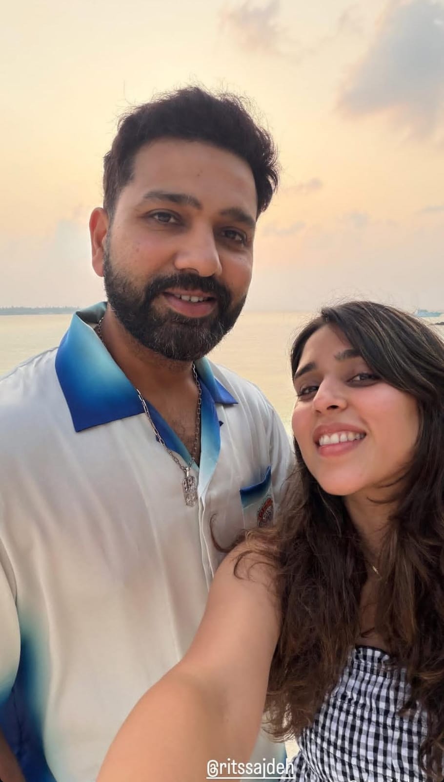 Rohit Sharma Maldives Family Trip