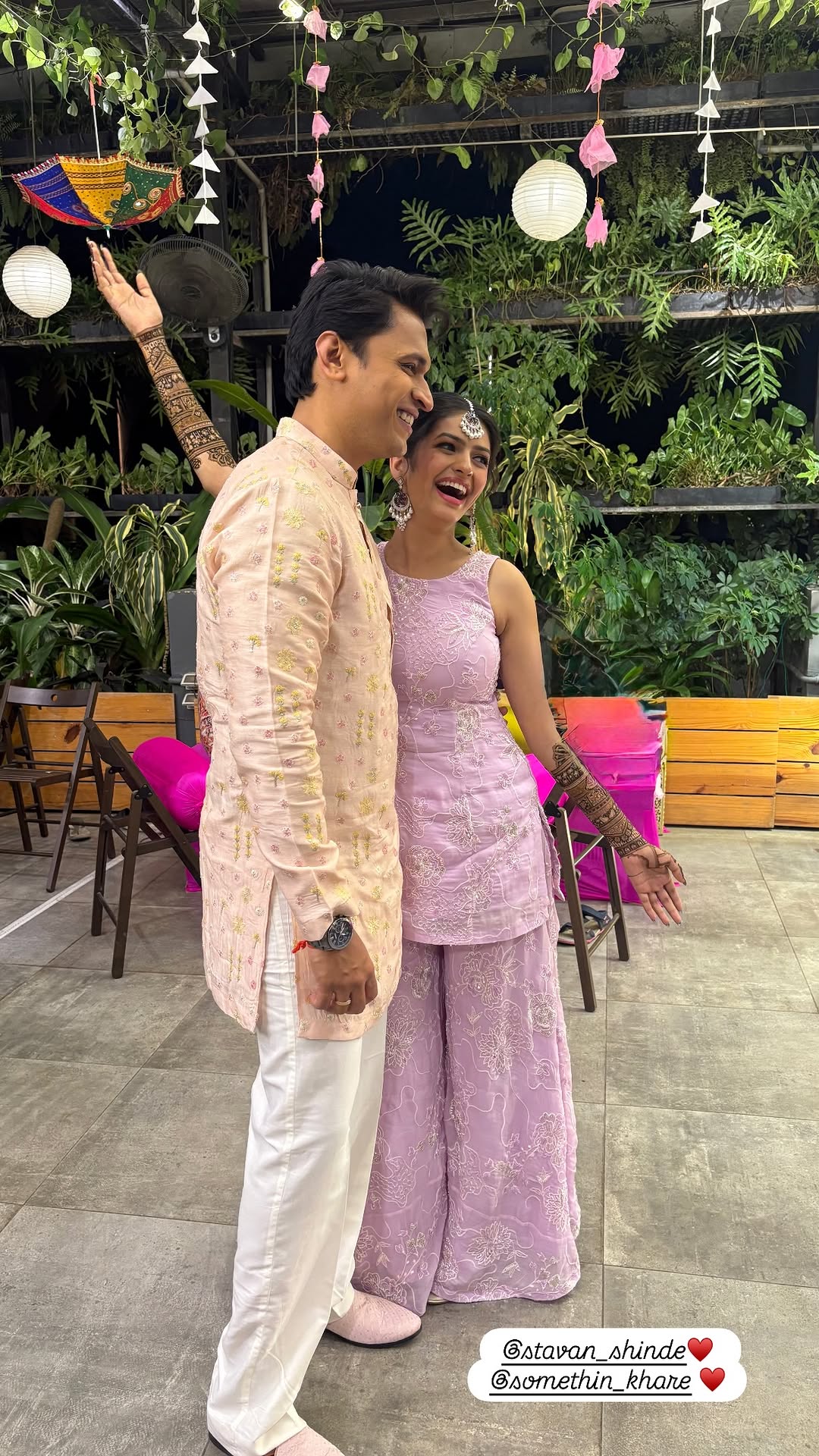 Roomani Khare Mehendi Ceremony 