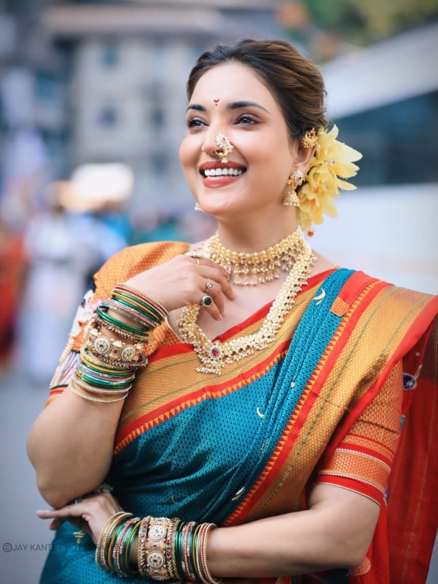 Rupali Bhosle Gudi Padwa 2026 Look