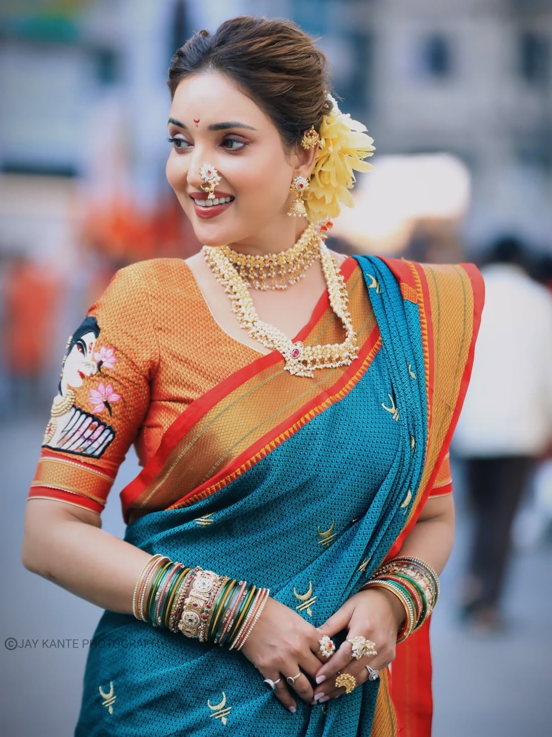 Rupali Bhosle Gudi Padwa 2026 Look