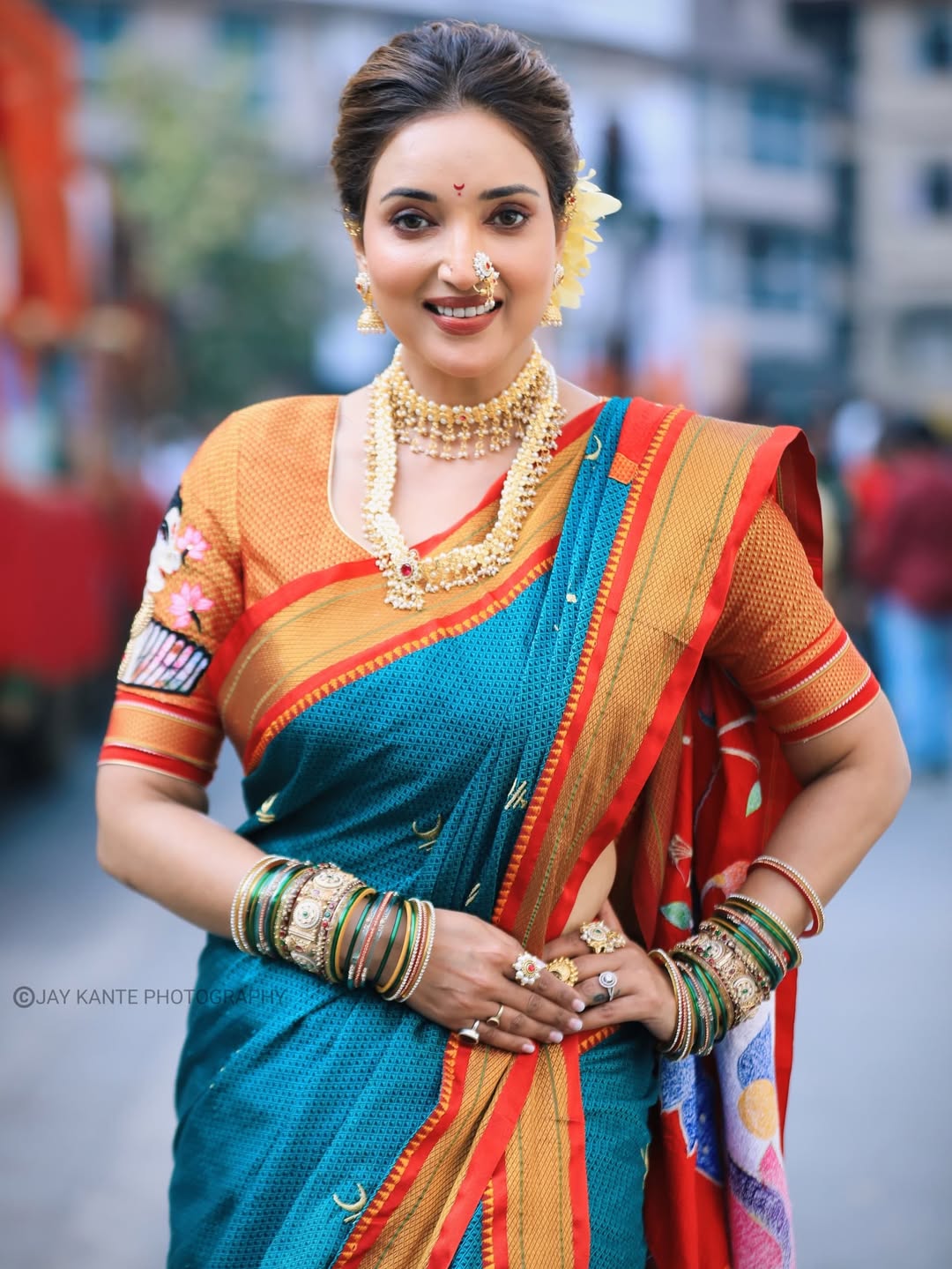 Rupali Bhosle Gudi Padwa 2026 Look