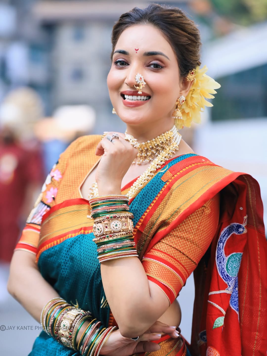 Rupali Bhosle Gudi Padwa 2026 Look