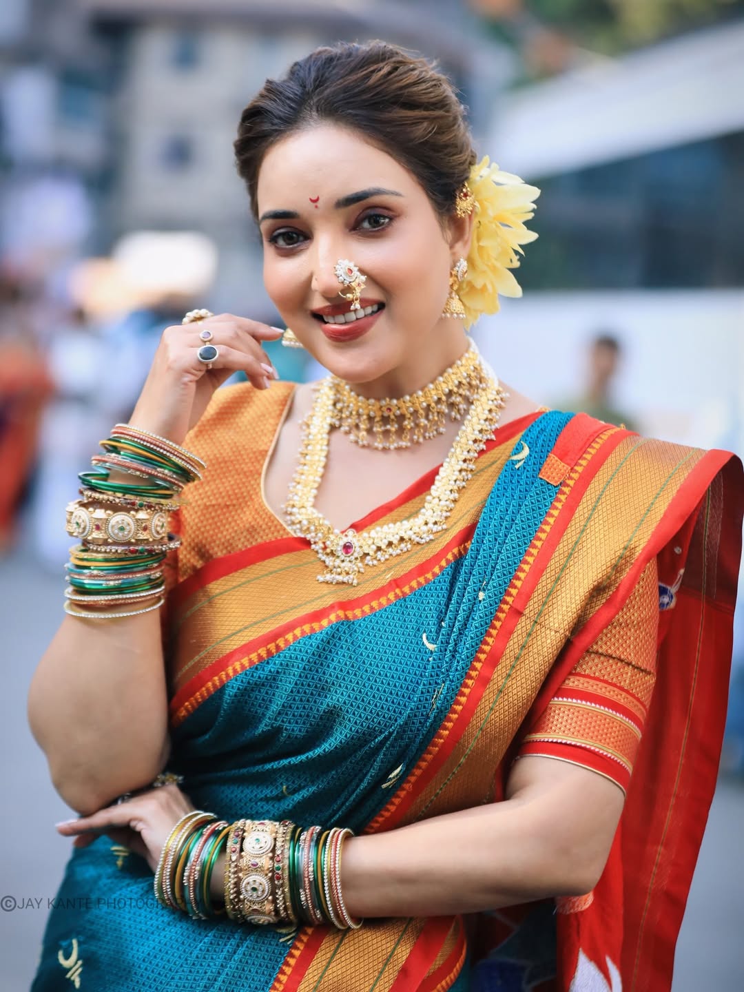 Rupali Bhosle Gudi Padwa 2026 Look