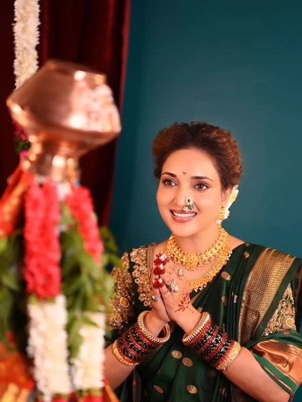 Rupali Bhosle Gudi Padwa 2026 Reel Video