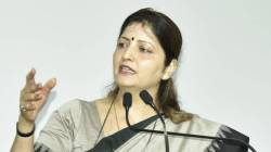 Rupali Chakankar : अशोक खरात प्रकरण भोवलं; रुपाली चाकणकरांचा राष्ट्रवादीच्या महिला प्रदेशाध्यक्षपदाचा राजीनामा