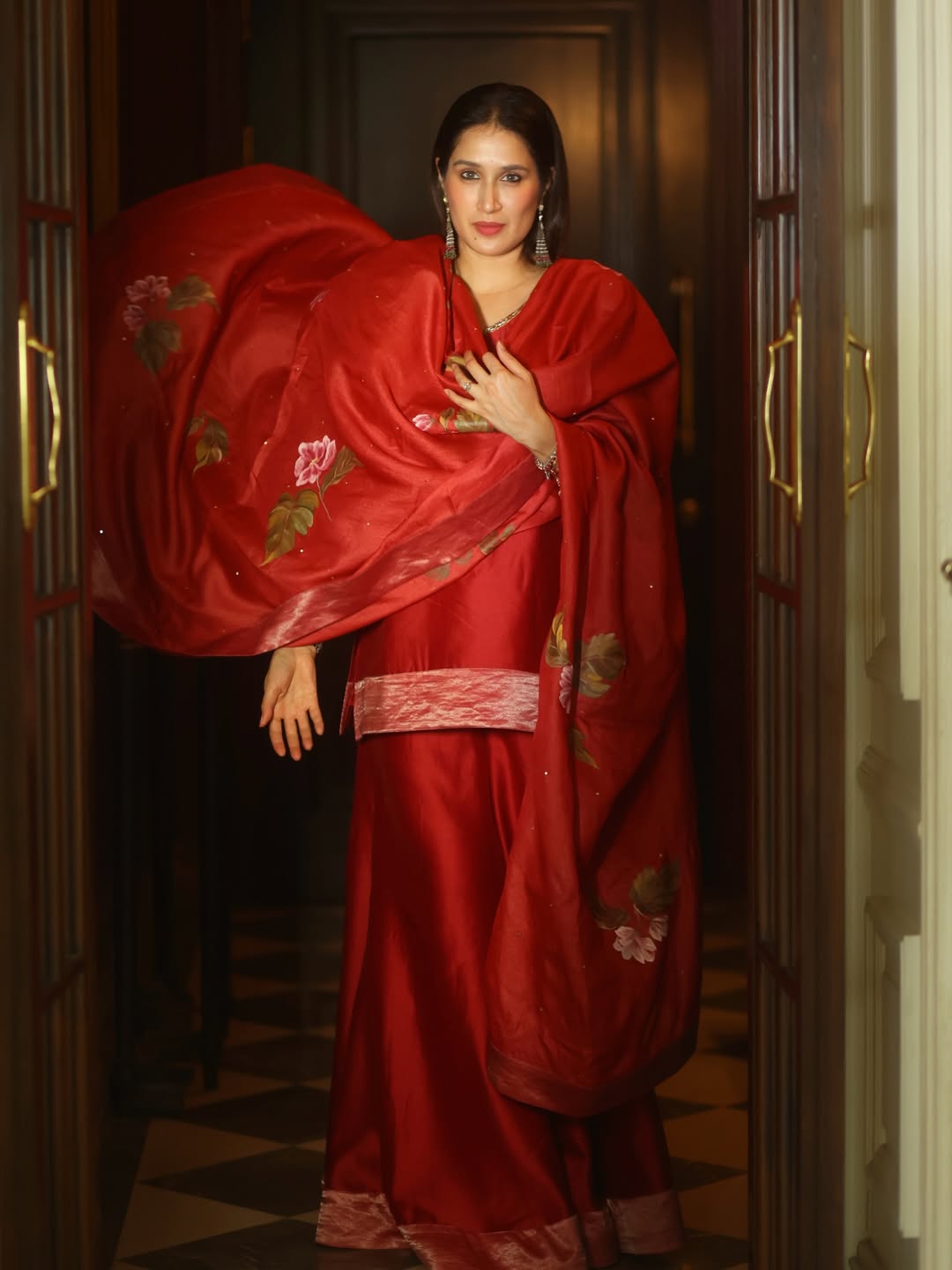 Sagarika Z Ghatge At Arjun Tendulkar Wedding Function