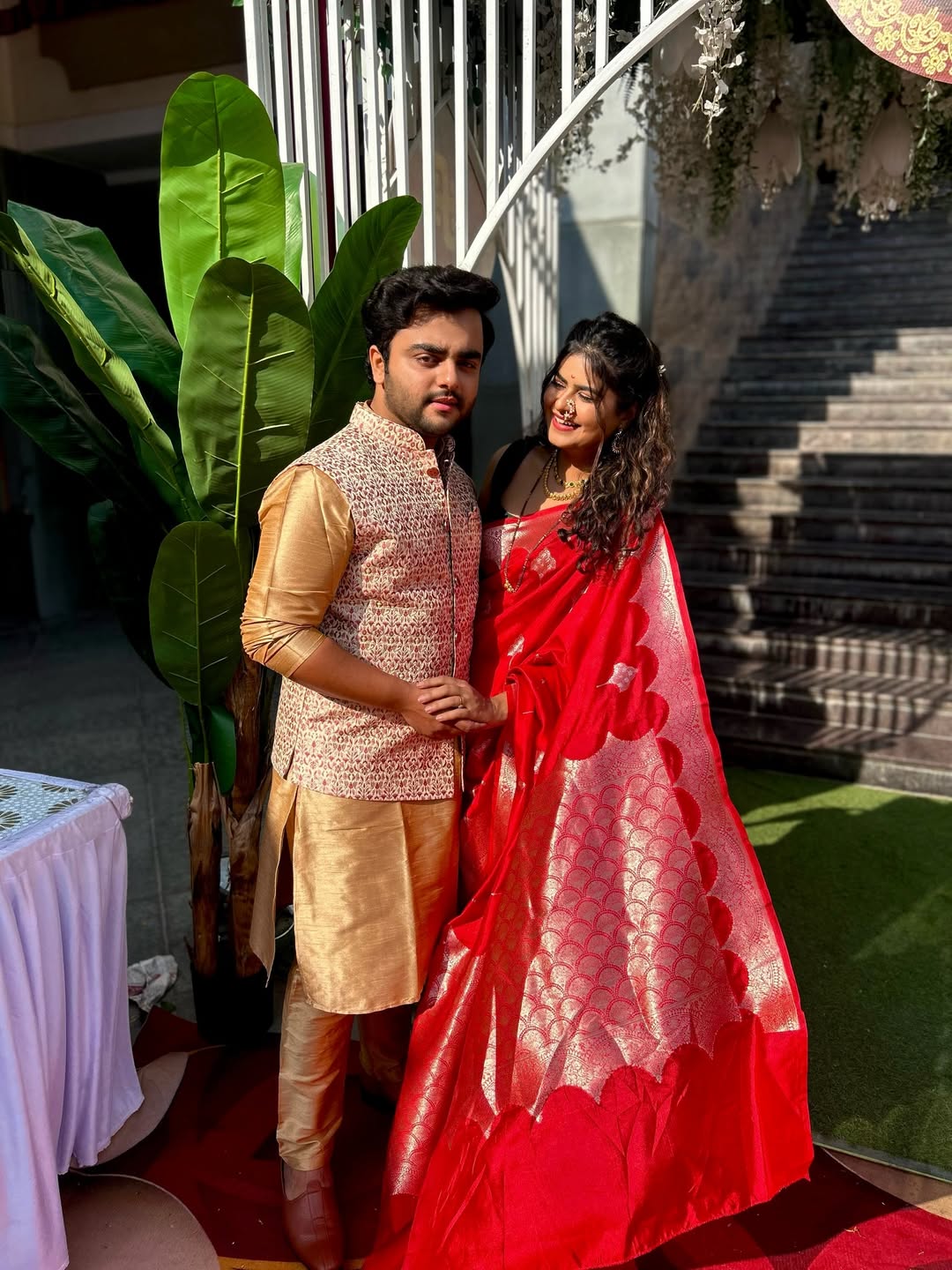 Sakshi Mahajan Athrva Karve Romantic Photoshoot