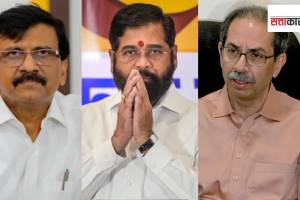 Sanjay Raut exit Thackeray Sena bjp claims shinde group four corporators face suspension