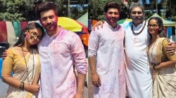 ‘सावळ्याची जणू सावली’ मालिकेच्या सेटवर रंगांची उधळण; प्राप्ती रेडकरने शेअर केले खास फोटो