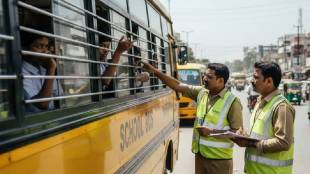 Thane RTO School Bus Action | ठाणे आरटीओ शालेय बस कारवाई