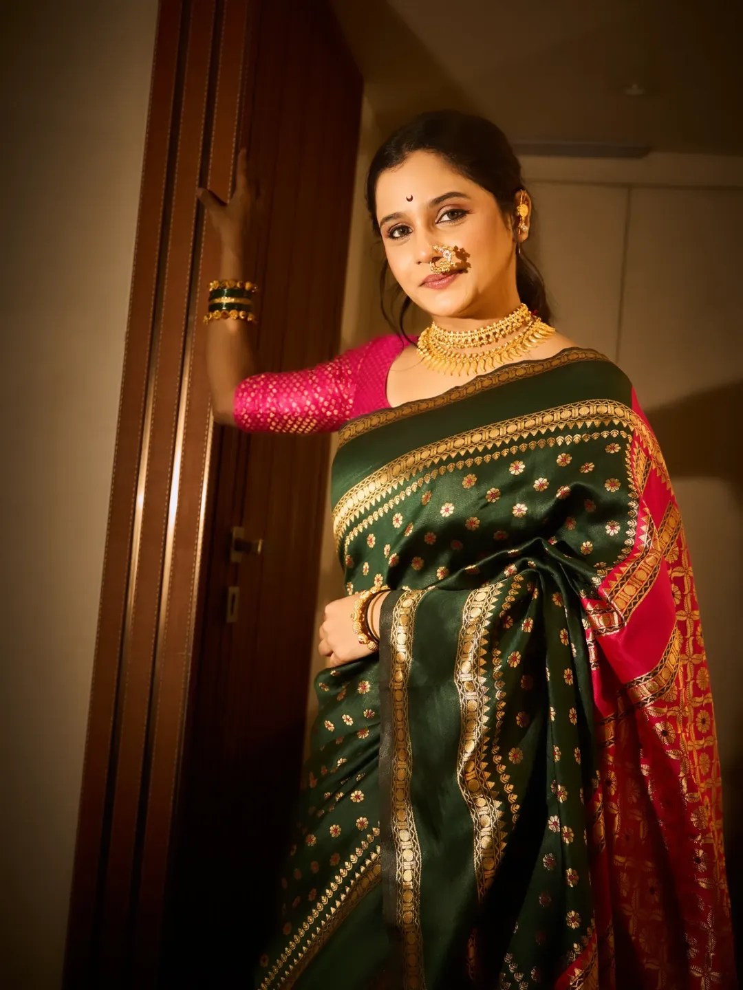 Sharvari Jog Gudi Padwa 2026 Look