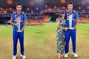 Shivam Dube Travel to Mumbai with wife by Train from Ahmedabad after winning T20 World Cup 2026
