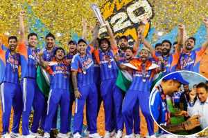 Sunil Gavaskar Fulfills Promise given to Suryakumar yadav of Dancing After India Win T20 WC 2026 Video Viral