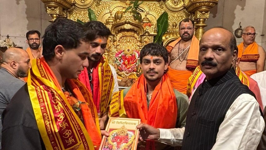 T20 World Cup Indian Cricketer At Siddhivinayak Temple