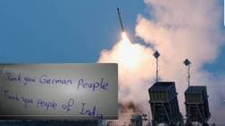 Iran Vs Israel War : इराणने इस्रायलवर पुन्हा क्षेपणास्त्र डागली; क्षेपणास्त्रावर ‘Thank You India’ लिहित काय संदेश दिला?