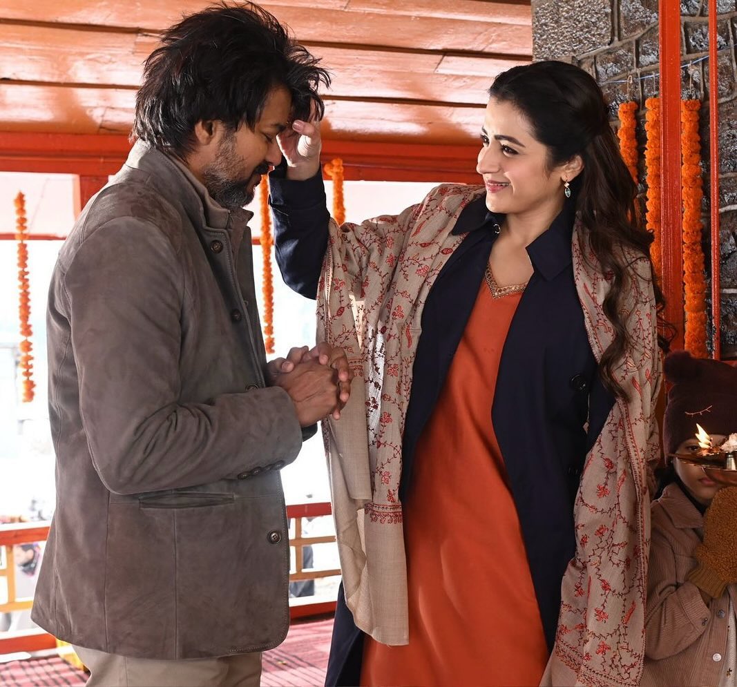 Trisha Krishnan Thalapathy Vijay age gap