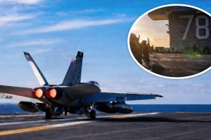 USS Gerald R. Ford in war