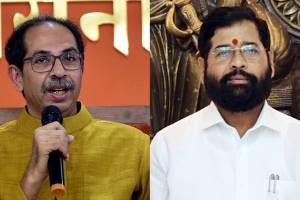 Uddhav Thackeray and Eknath Shinde