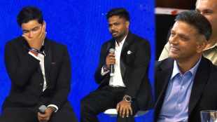 Sanju Samson Reveals Vaibhav Suryavanshi IPL Debut Meeting with Rahul Dravid with mimicry Video