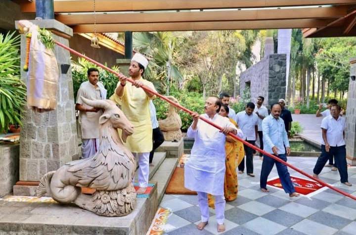 Ajit Pawar first Gudi Padwa after death, Parth Pawar emotional post