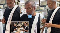 Video : “माझ्यासाठी स्वतःच्या हातांनी…”, अभिनेत्रीने शेअर केला नाना पाटेकरांचा जेवण बनवतानाचा व्हिडीओ; साधेपणाचं कौतुक