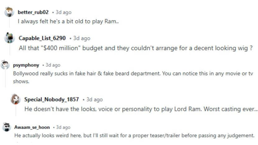actor ranbir kapoor ramayan lord ram look netizens angry reaction