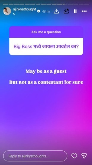 ajinkya raut instagram story
