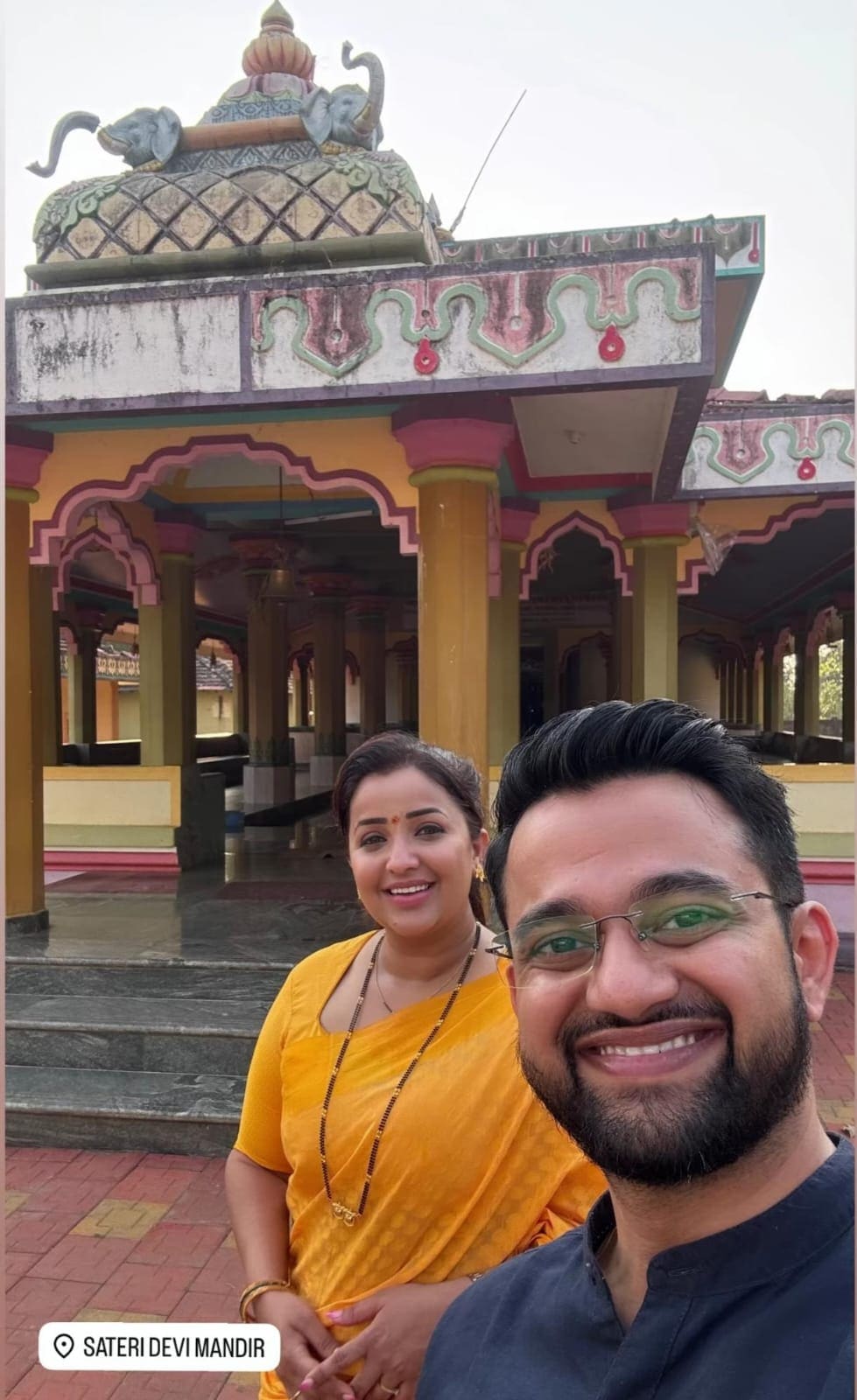 apurva nemlekar went to kokan sindhudurg revisit naik wada from ratris khel chale serial with husband