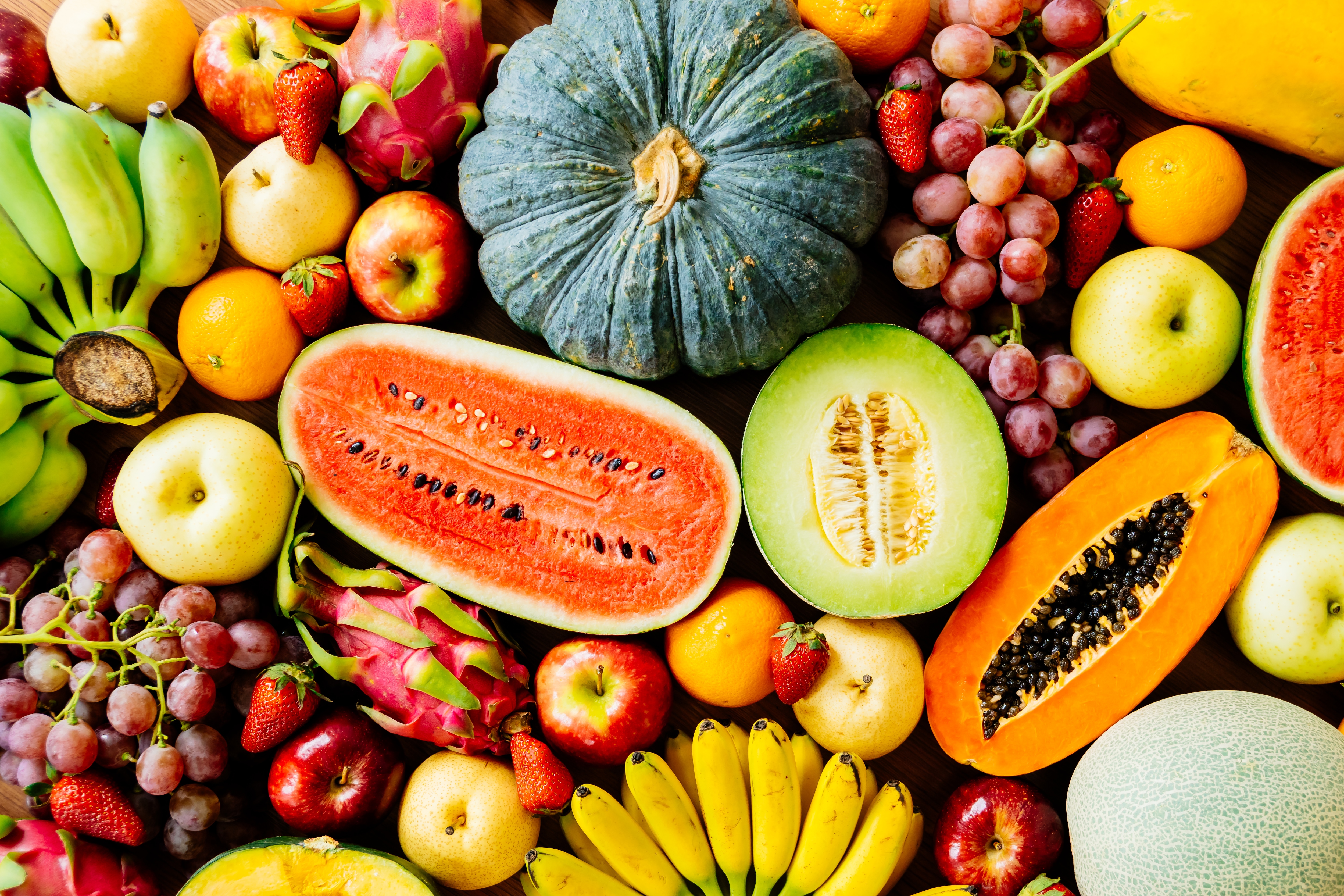summer fruits with high water content