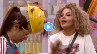 Rakhi nominating Tanvi and Dipali in Bigg Boss Marathi 6 task.