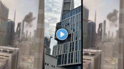 Burj Khalifa Building Blast Dubai Explosion Updates : बुर्ज खलिफा परिसरातील इमारतीत स्फोट; धुराचे लोट पसरले, भीषण आवाजाने इमारती हादरल्या