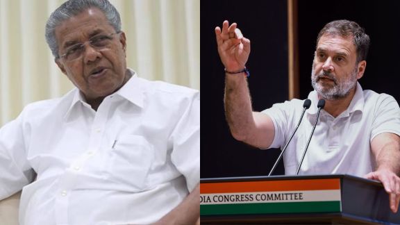 kerala cm p vijayan on rahul gandhi