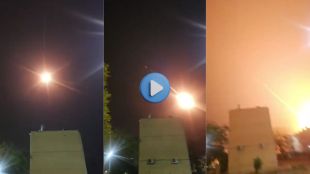Iranian missiles target towns near Israeli nuclear research site video viral