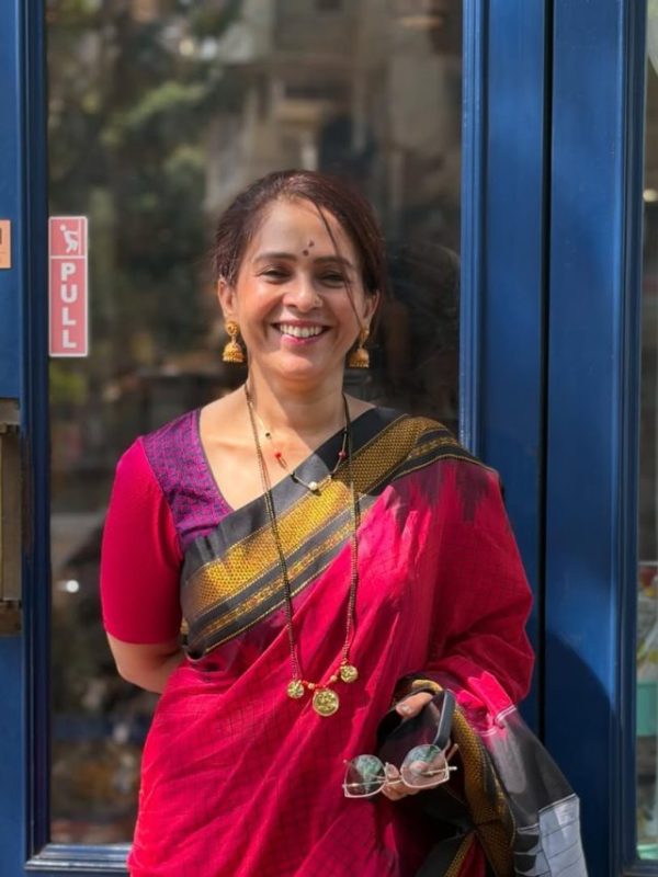 Aishwarya Narkar saree look
