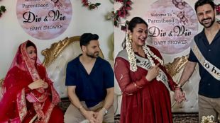 Divyanka Tripathi Baby Shower Photos with Vivek Dahiya