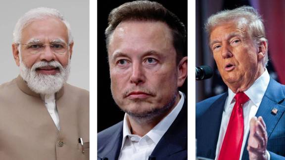 Elon Musk with Donald Trump and PM Modi call news | US Iran Israel war latest updates Marathi | पंतप्रधान मोदी आणि डोनाल्ड ट्रम्प यांच्या फोन चर्चेत एलॉन मस्क | इराण इस्रायल युद्ध एलॉन मस्क अपडेट