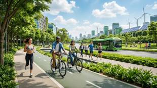 Exercise and Climate Change research benefits | Benefits of cycling and walking for environment | व्यायाम आणि हवामान बदल संशोधन | आरोग्य आणि पर्यावरण पूरक जीवनशैली
