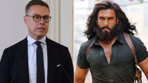 finland president alexander stubb discusses ranveer singh dhurandhar with canadian pm mark carney video viral on social media