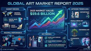 Global art market 2025 sales report Art Basel UBS visual arts auction | जागतिक कलाबाजार २०२५ अहवाल आर्ट बेसल दृश्यकला लिलाव