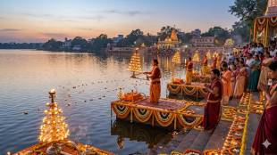 Godavari Aarti at Kachrali Lake Thane | Nashik Ramkund Aarti in Thane Event | ठाणे कचराळी तलाव गोदा आरती | श्रीकौपिनेश्वर सांस्कृतिक न्यास स्वागत यात्रा ठाणे