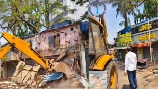 BMC Demolition Goregaon | मुंबई महापालिका गोरेगाव तोडक कारवाई | P South Ward Encroachment | अनधिकृत दुकान बांधकाम कारवाई