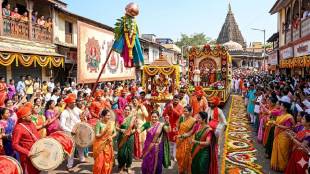 Gudi Padwa Swagat Yatra procession from Dombivli Thane
