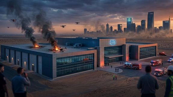 Amazon data center drone attack Iran Israel war | IT sector crisis in Gulf countries due to war | इराण इस्रायल युद्ध आयटी क्षेत्रावर परिणाम | ॲमेझॉन डेटा सेंटरवर ड्रोन हल्ला आणि आयटी कंपन्यांचे नुकसान