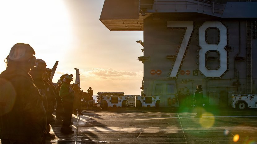 USS Gerald R. Ford (Photo- U.S. Central Command)