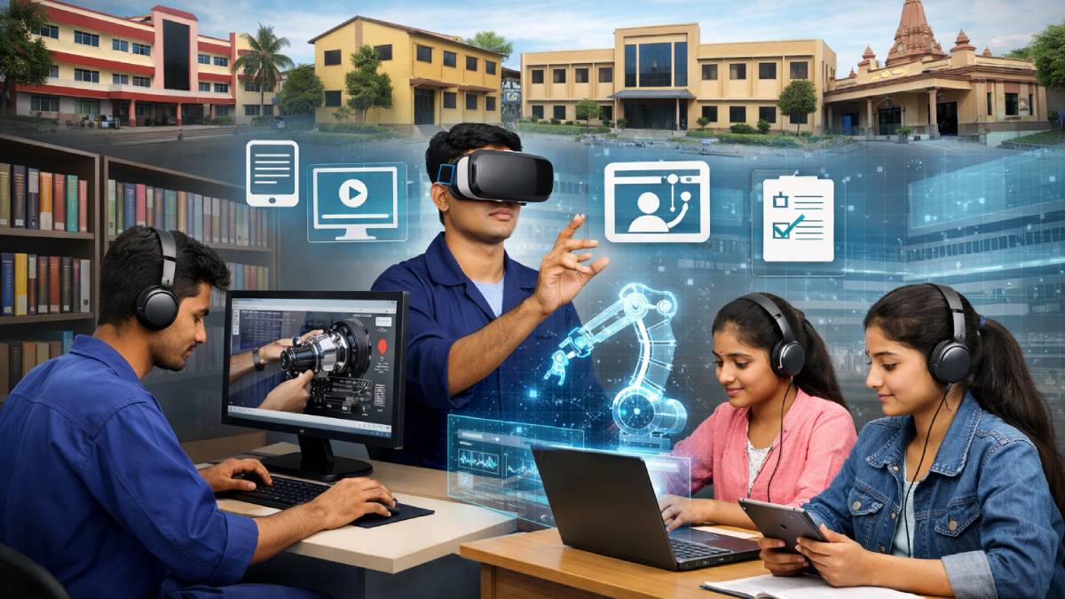ITI Digital Library Maharashtra: ४ जिल्ह्यांतील आयटीआयमध्ये डिजिटल ...