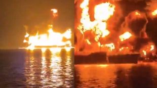 Indian sailor killed in US Iran war Safesea Vishnu attack | इराणचा अमेरिकन टँकरवर हल्ला भारतीय मृत्यू | Safesea Vishnu tanker attack latest updates Marathi | सेफसी विष्णू टँकर हल्ला आणि इराण इस्रायल संघर्ष