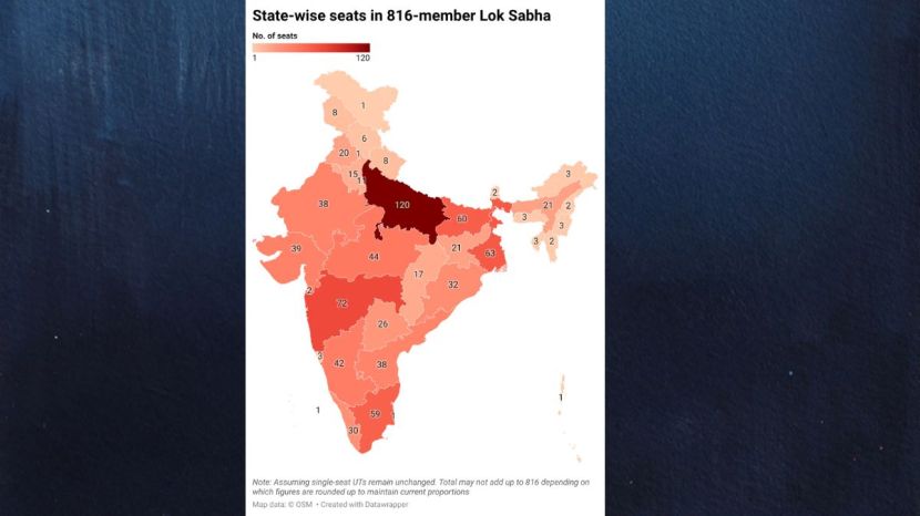 govt considers expanding Lok Sabha to 816 MPs