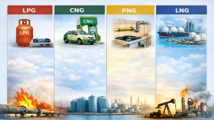 Difference between CNG and LPG in points