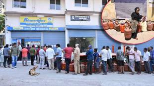 Long queues for LPG cylinders in Mumbai Pune | LPG shortage impact on Maharashtra hotels | मुंबई पुणे गॅस टंचाई रांगा | एलपीजी सिलिंडर तुटवडा महाराष्ट्र बातम्या